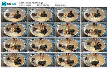 【球球原创】浴缸捆绑调教