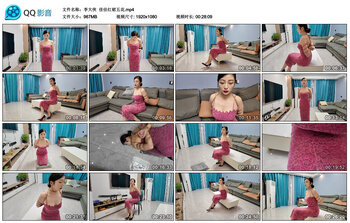 【李大侠】佳佳红裙五花