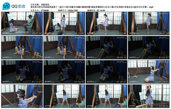 【试炼原创】曾经高中的女同桌被我虐惨了（超大口球+单腿吊+M腿+枷锁放置+跪姿直臂限...