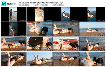 【面具男】伪娘青酱海边景区沙滩露出驷马口球强制弱水惩罚！