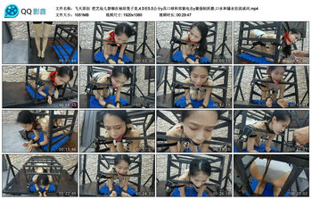 【飞天原创】把艺仙儿禁锢在袖珍笼子里,4.5至5.5公分y具口球和郊狼电击y塞强制折磨,...